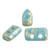 Piros par Puca Beads, Opaque Aqua Splash (5 grams/~75 beads)