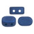 Lipsi par Puca Beads, Trendy Royal Blue Matte (5 grams/~36 beads)