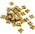 Crystal Full Amber Orion Beads, 3x5mm (Qty: 30)