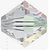 Brilliance 5328, 4mm Crystal Bicones, Crystal AB (Qty: 1) Min Qty 10