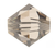 Brilliance 5328, 4mm Crystal Bicones, Greige AB (Qty: 1) Min Qty 10