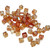 3.5mm Chinese Crystal Cubes, Crystal Copper (Qty: 50)
