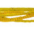 Antique Naga Glass Seed Beads, Transparent Yellow, 22 Inches - 100 plus years old