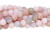 Matte Pink Opal, 6mm Smooth Round Beads (15.5" strand, ~66 beads)