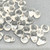 4x6mm Teardrop Beads, Crystal (Qty: 50)