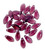 Jon Special!! 1-Hole Dagger Beads, Transparent Amethyst, 6x12mm (Qty: 25)