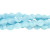 Pinch Beads, Matte Robins Egg Blue, 8x7mm (~30 beads/7.5")