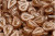 Czech Glass Filigree Tear Drop Beads, Crystal Travertine w/Copper Wash, 14x10mm (Qty: 10)