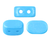 Lipsi par Puca Beads, Vogue Matte Celestial Blue (5 grams/~36 beads)