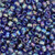 6-0166d, Transparent Rainbow Sugar Plum (28 gr.) Toho