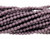4mm Fire Polish, Opaque Purple  (Qty: 50) OVERSTOCK