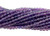 Copy of 4mm Fire Polish, Transparent True Purple  (Qty: 50) OVERSTOCK