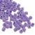 3mm Cube Bead, #2607, Purple-Lined Crystal (10 gr.) (Miyuki)
