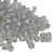 3mm Cube Bead, #261, Gray-Lined Crystal AB (10 gr.) (Toho)