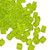 4mm Cube Beads, #143, Transparent Chartreuse (10 gr.) (Miyuki)