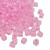 4mm Cube Beads, #207, Baby Pink-Lined Crystal (10 gr.) (Miyuki)