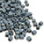 4mm Cube Beads, #F457A, Matte Metallic Bronzed Gray (10 gr.) (Toho) Discontinued