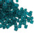 4mm Cube Beads, #2405, Transparent Teal (10 gr.) (Miyuki)