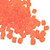 4mm Cube Beads, #138, Transparent Orange (10 gr.) (Miyuki)
