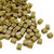 4mm Cube Beads, #F463i, Matte Yellow Gold (10 gr.) (Toho) Discontinued