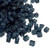 4mm Cube Beads, #2411F, Matte Transparent Montana Blue (10 gr.) (Miyuki)