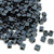 4mm Cube Beads, #451, Gunmetal (10 gr.) (Miyuki)