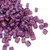 4mm Cube Beads, #2650, Lilac-Lined Amethyst (10 gr.) (Miyuki)