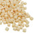 4mm Cube Beads, #421A, Beige Pearl Luster (10 gr.) (Toho) Discontinued