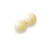 3mm Ivory Smooth Round Beads (Druks) (Qty: 50)