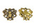 Bee Charm, Gold-Plated (17 x 16.5mm) (Qty: 2) Discontinued