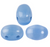 Samos par Puca Beads, Blue Opal (Qty: 25)
