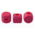 Minos Par Puca Beads, Matte Dark Red (5 gr.)