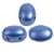 Samos par Puca Beads, Metal Shine Royal Blue (Qty: 25)