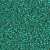 15-0017F, Matte Silver-Lined Emerald (14 gr.) Miyuki