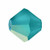 4mm Preciosa Bicones, Matte Blue Zircon AB (Qty: 50)