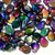 Pip Beads, Crystal Magic Blue (7 x 5mm) (Qty: 35)
