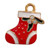 Christmas Stocking Charm, 18 x 17mm (Qty: 1) 