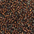 TOHO Aiko 11-34, Transparent Silver-Lined Smokey Topaz (5 grams)