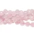 Rose Quartz, 8mm Faceted Rounds (15" strand, ~48 beads)
