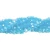 Chinese Crystal Rondelles, 5x6mm, Aqua Opal Rainbow (16" strand)