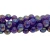Rainbow-Electroplated Amethyst, 10mm Smooth Rounds (15.5" strand)