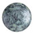 14mm Cabochon par Puca, Matte Metallic Spotted Old Silver (Qty: 1) Overstock