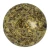 14mm Cabochon par Puca, Matte Metallic Spotted Old Gold (Qty: 1) Overstock