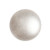 18mm Cabochon par Puca, Matte Metallic Beige (Qty: 1) Overstock