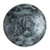 25mm Cabochon par Puca, Matte Metallic Old Silver Spotted (Qty: 1) Overstock