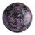 25mm Cabochon par Puca, Matte Metallic Violet Spotted (Qty: 1) Overstock