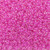 15-0209, Fuchsia-Lined Crystal (14 gr.) Miyuki Overstock