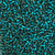 15-0017B, Silver-Lined Dark Teal (14 gr.) Overstock