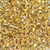 6-0465A, 24K Gold-Lined Crystal, Miyuki (20 gr)