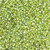 15-0643A, Silver-Lined Chartreuse AB (14 gr.) Matsuno